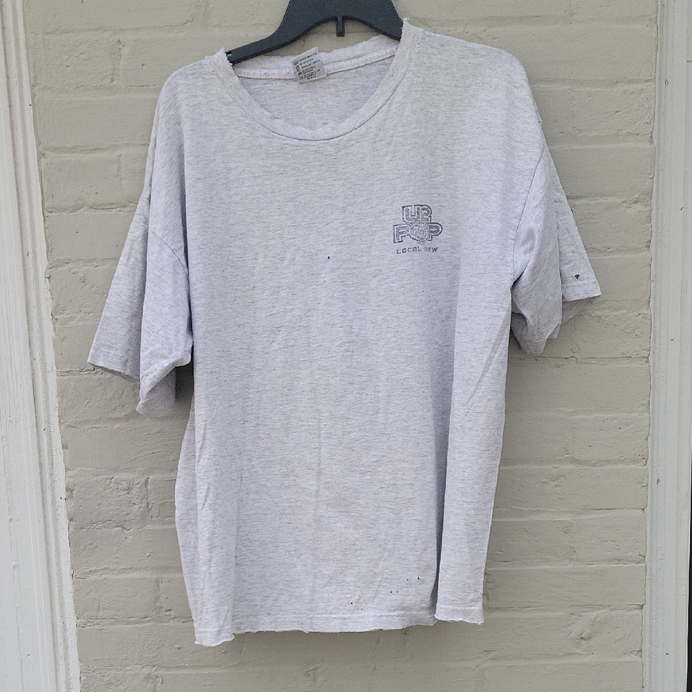 Vintage 97 U2 Local Crew XL Tshirt. Worn By Crew That Helped Set Up Miami Show